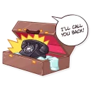 📞-Miss Hepburn, Telegram Sticker