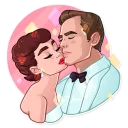 💏-Miss Hepburn, Telegram Sticker