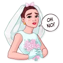 😭-Miss Hepburn, Telegram Sticker
