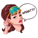 👂-Miss Hepburn, Telegram Sticker