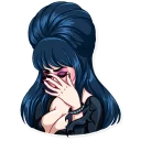 🤦‍♀️-Ms. Elvira, Telegram Sticker