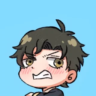 😳-Spy x Family, Telegram Sticker