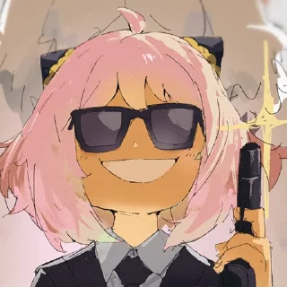 😎-Spy x Family, Telegram Sticker