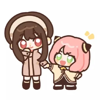 ❤️-Spy x Family, Telegram Sticker