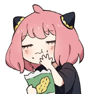 ☺️-Spy x Family, Telegram Sticker