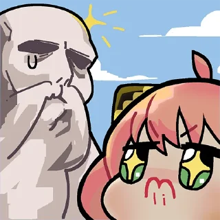 🤩-Spy x Family, Telegram Sticker