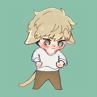 😖-Spy x Family, Telegram Sticker