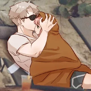 ❤️-Spy x Family, Telegram Sticker