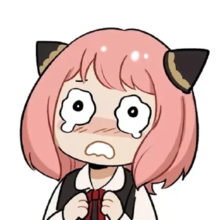 🥺-Spy x Family, Telegram Sticker