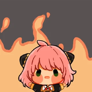 🔥-Spy x Family, Telegram Sticker