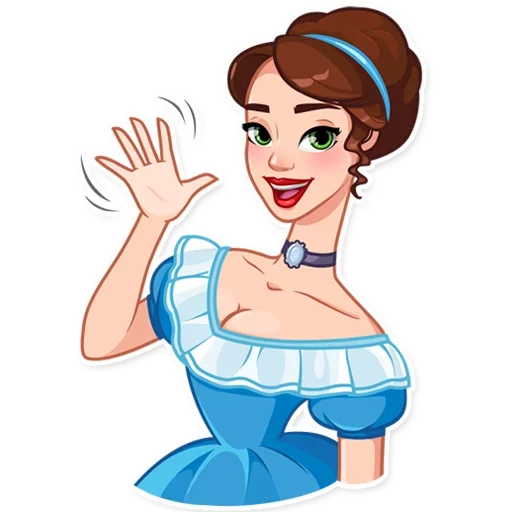 Girls Stickers, telegram sticker