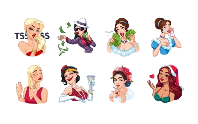 Girls Stickers