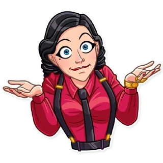 🤷‍♀️-Girls Stickers, Telegram Sticker