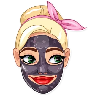 🌚-Girls Stickers, Telegram Sticker