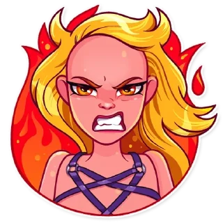 🔥-Girls Stickers, Telegram Sticker