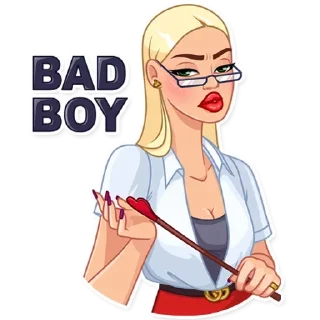 😑-Girls Stickers, Telegram Sticker