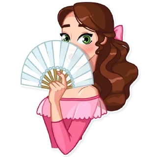 😳-Girls Stickers, Telegram Sticker