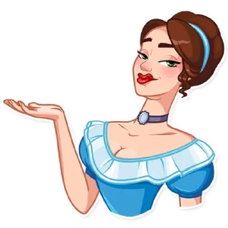 💁-Girls Stickers, Telegram Sticker