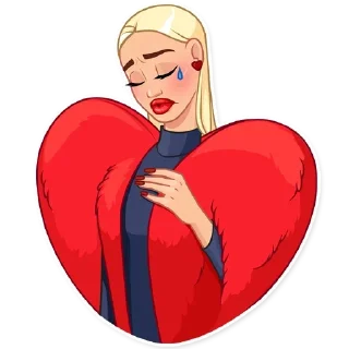 💔-Girls Stickers, Telegram Sticker