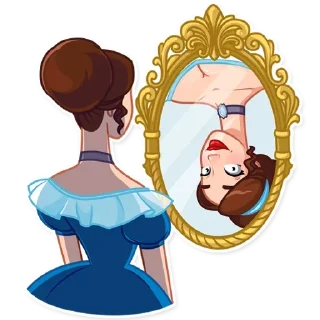 🙃-Girls Stickers, Telegram Sticker