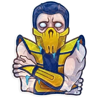 🥶-Mortal Kombat, Telegram Sticker