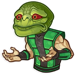 😕-Mortal Kombat, Telegram Sticker