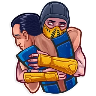 🤗-Mortal Kombat, Telegram Sticker
