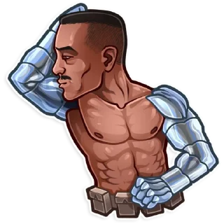 💪-Mortal Kombat, Telegram Sticker