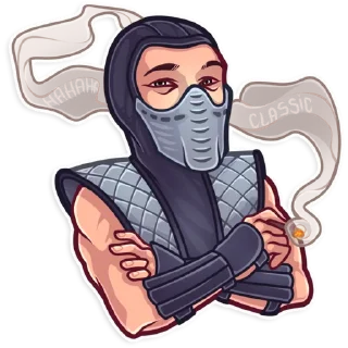 💨-Mortal Kombat, Telegram Sticker