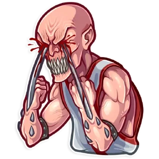 👀-Mortal Kombat, Telegram Sticker