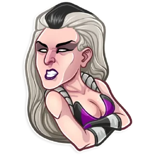 😤-Mortal Kombat, Telegram Sticker