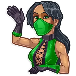👋-Mortal Kombat, Telegram Sticker