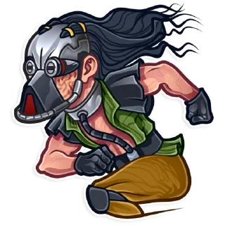 🏃‍♂️-Mortal Kombat, Telegram Sticker