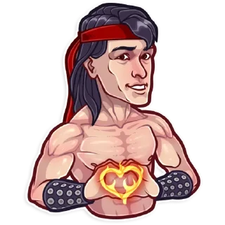 🥰-Mortal Kombat, Telegram Sticker