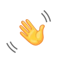 👋-Modimated, Telegram Sticker