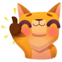 👍-Moka the Dog, Telegram Sticker