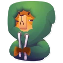 😑-Moka the Dog, Telegram Sticker