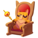 👑-Moka the Dog, Telegram Sticker
