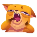 😴-Moka the Dog, Telegram Sticker