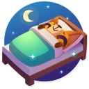 💤-Moka the Dog, Telegram Sticker