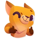 😉-Moka the Dog, Telegram Sticker