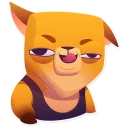 😛-Moka the Dog, Telegram Sticker