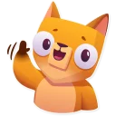 👋-Moka the Dog, Telegram Sticker