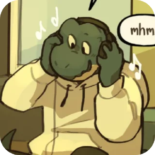 🎶-More Duncan & Eddie, Telegram Sticker