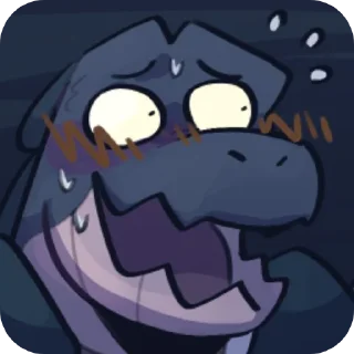 😳-More Duncan & Eddie, Telegram Sticker
