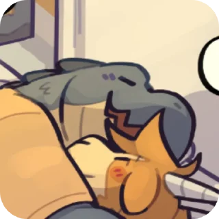 😌-More Duncan & Eddie, Telegram Sticker