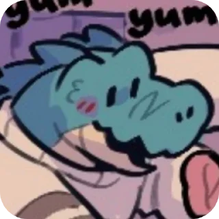 🤤-More Duncan & Eddie, Telegram Sticker