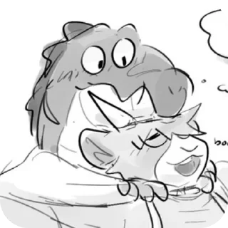 ❤-More Duncan & Eddie, Telegram Sticker