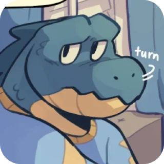 😕-More Duncan & Eddie, Telegram Sticker