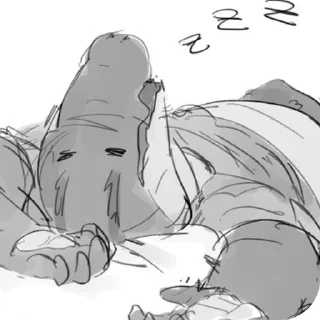 😴-More Duncan & Eddie, Telegram Sticker